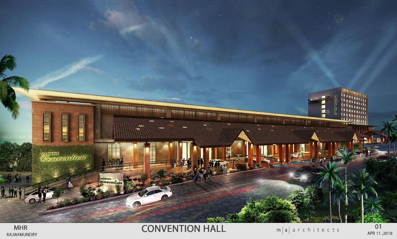 Manjeera Sarovar Premiere Hotel Rājahmundry Exterior foto